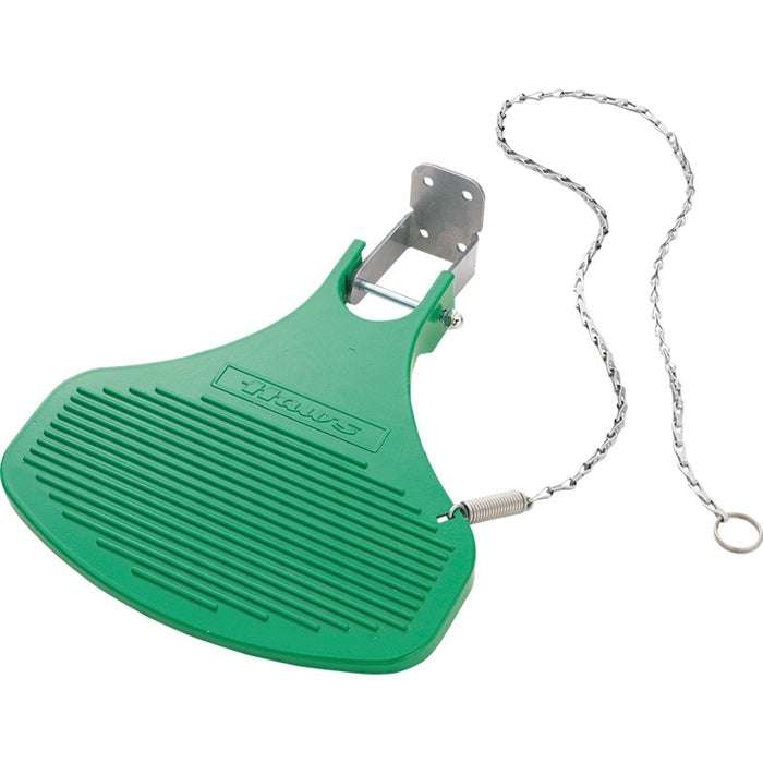 Haws SP220W Wall Mounted Eyewash Station with Foot Pedal Control - Emergency Eye Wash Safety Equipment for Labs, Factories & Industrial Workplaces