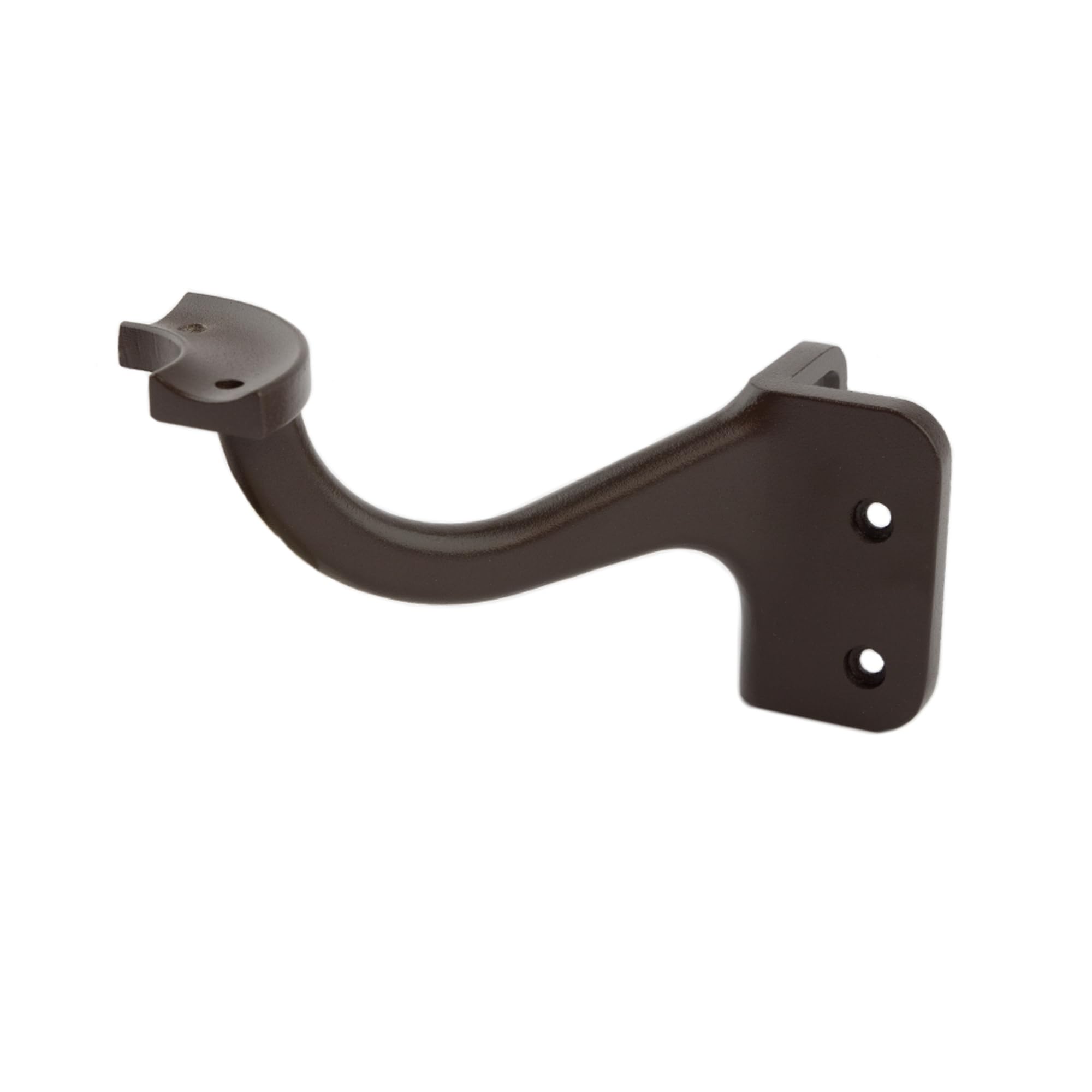 Deckorators Weathered Brown Aluminum Inside Corner Bracket with Screws & Beauty Rings - Heavy Duty Deck & Fence Support for Outdoor Construction Projects