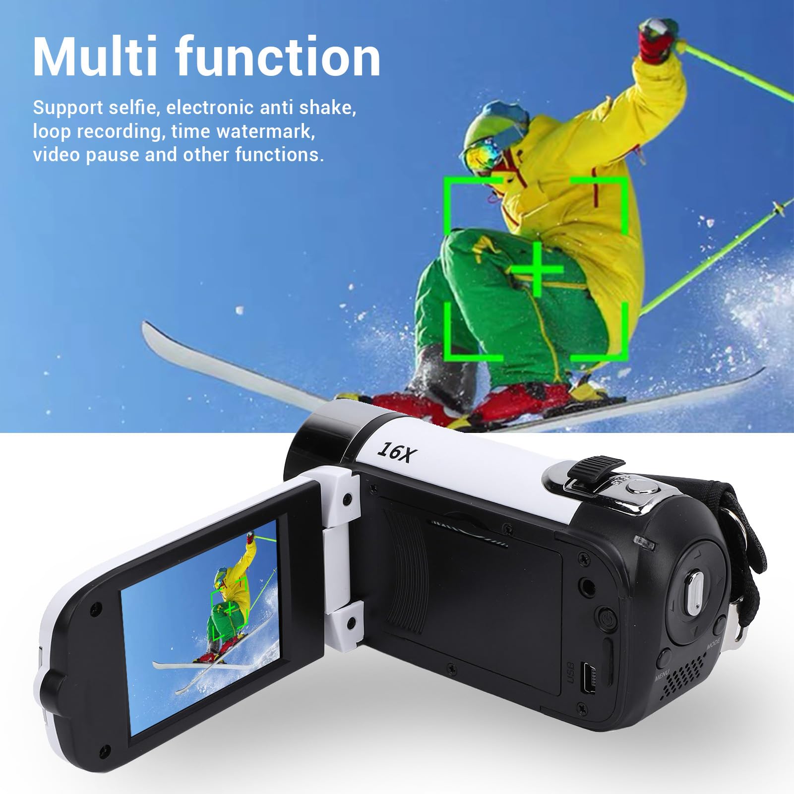 16MP 1080P DV Camera - 2.4