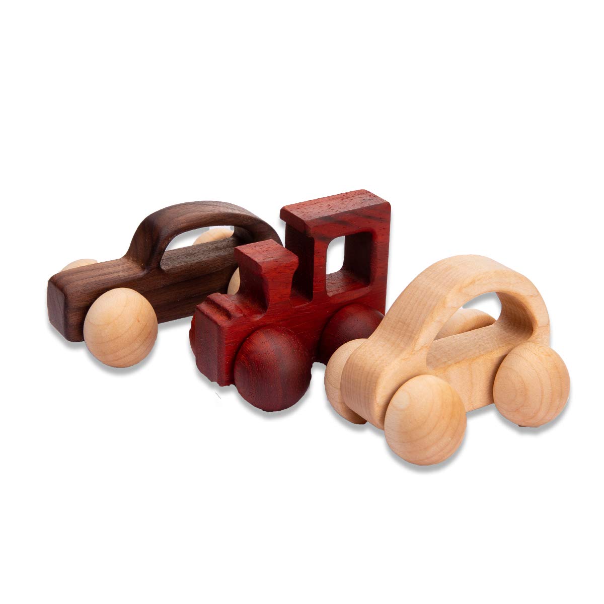 **Wooden Rattle Toy Set for Babies - 3PCS Natural Wooden Car & Toddler Educational Toys - Safe & Non-Toxic Newborn Gift for Early Learning & Sensory Play**    *(Perfect for Playtime, Baby Showers, Montessori Learning, and Sensory Development)*