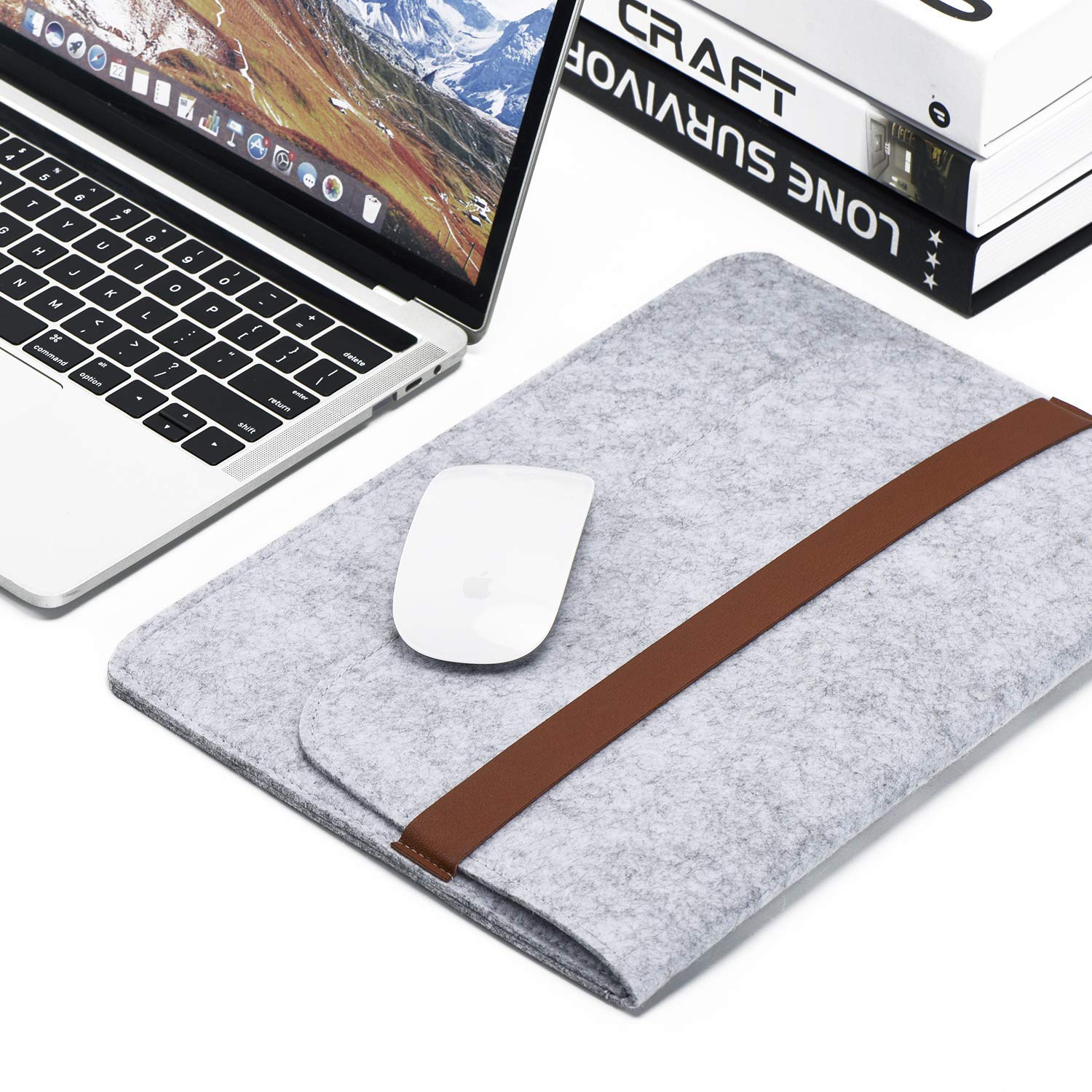 Premium 15 Inch MacBook Pro Sleeve Case - Compatible with 16