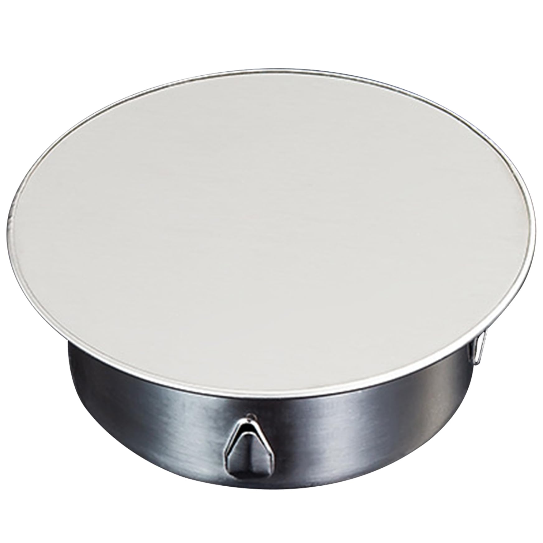 110mm Round Polished Chimney Hole Cover - Waterproof Flue Pipe Cap for Fireplace & Stove Ventilation | Odor-Proof Seal, Durable Outdoor Use | Perfect for Home Heating Systems, Wood Stoves & Fireplace Maintenance