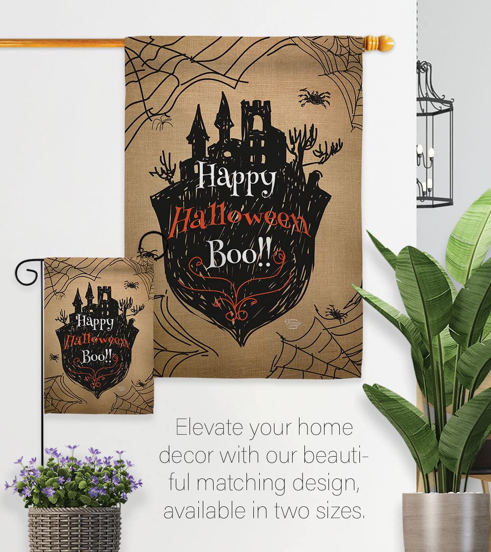 Happy Boo Halloween Flag 28