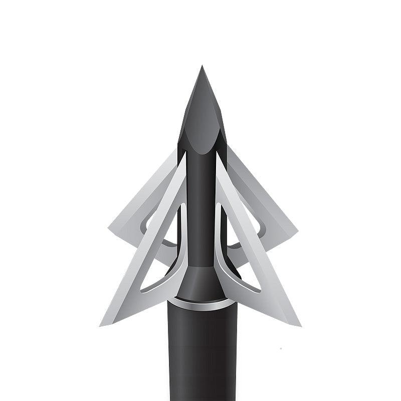 Slick Trick Magnum Broadhead - High Performance Hunting Broadheads for Deer & Big Game - Perfect for Bowhunting & Archery Target Practice
