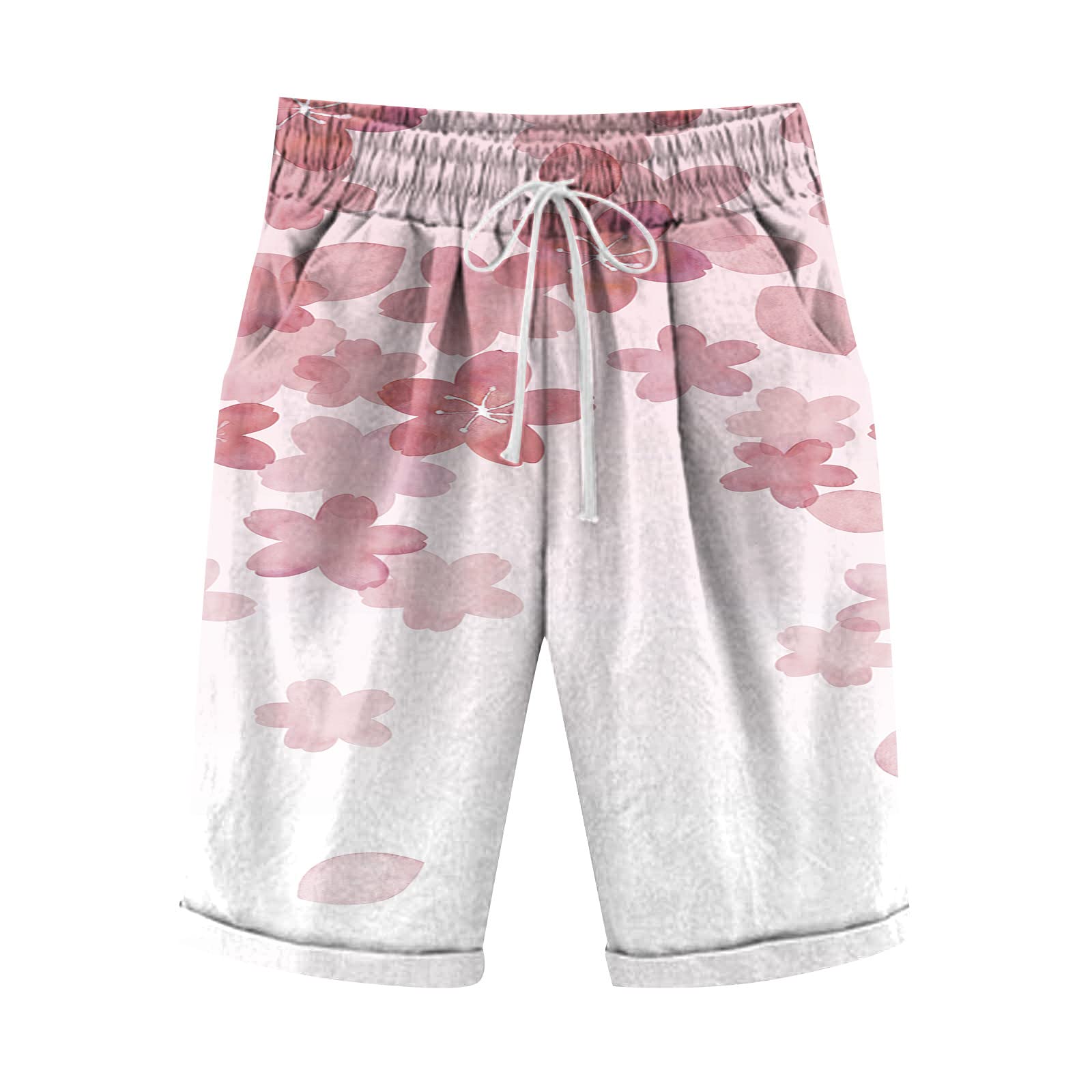 Rvidbe Women's Athletic Shorts - Summer Beach Comfy Loose Fit for Casual Wear