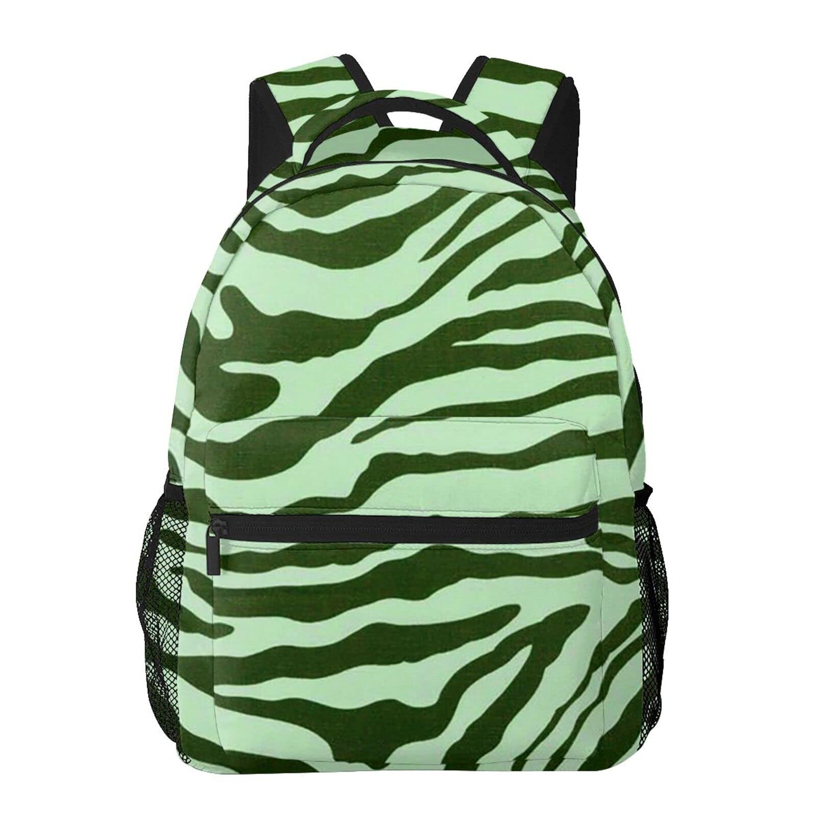 Green Thoughts Funny Printed Laptop Backpack - Durable School Bookbag & Shoulder Bag for College, Travel, Camping & Outdoor Daypack