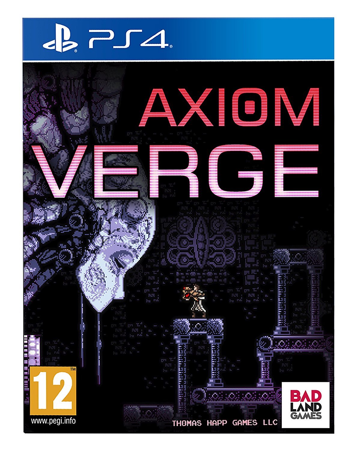 Axiom Verge - PlayStation 4 Game | Sci-Fi Action Adventure for PS4 - Explore Alien Worlds & Uncover Mysteries (Perfect for Sci-Fi Fans & Retro Gaming Enthusiasts)
