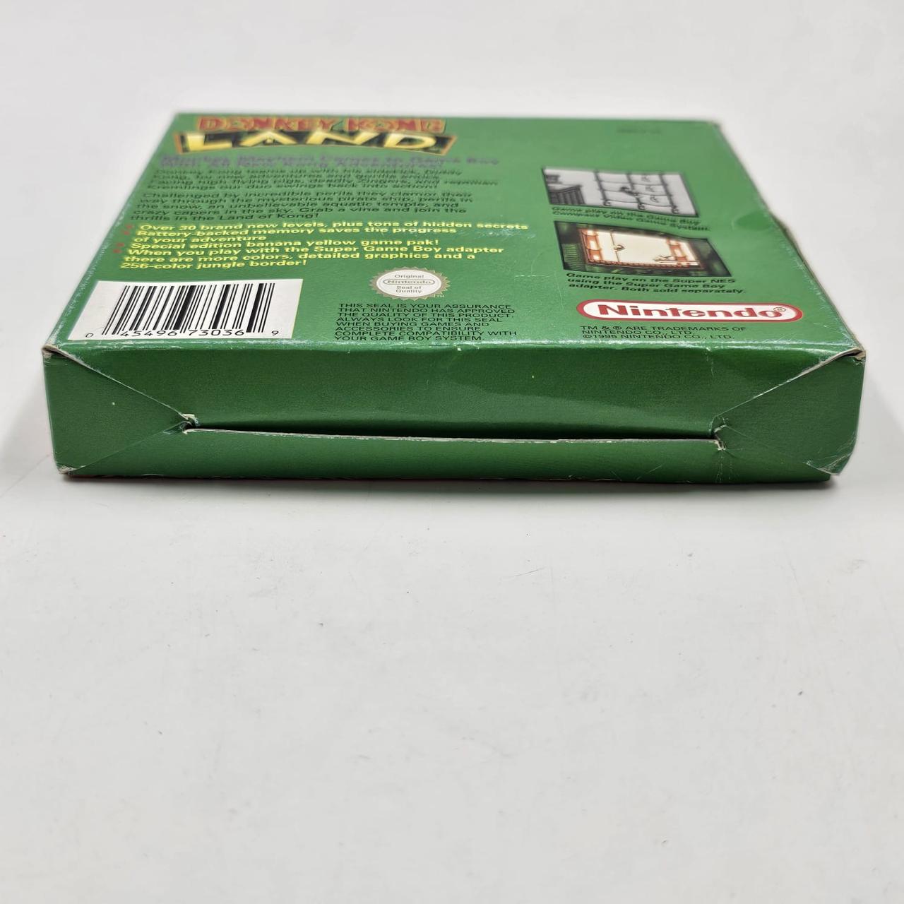 Original Donkey Kong Land Game for Nintendo Game Boy - Complete Boxed Edition | Retro Gaming, Collectible & Nostalgic Fun for Classic Console Fans