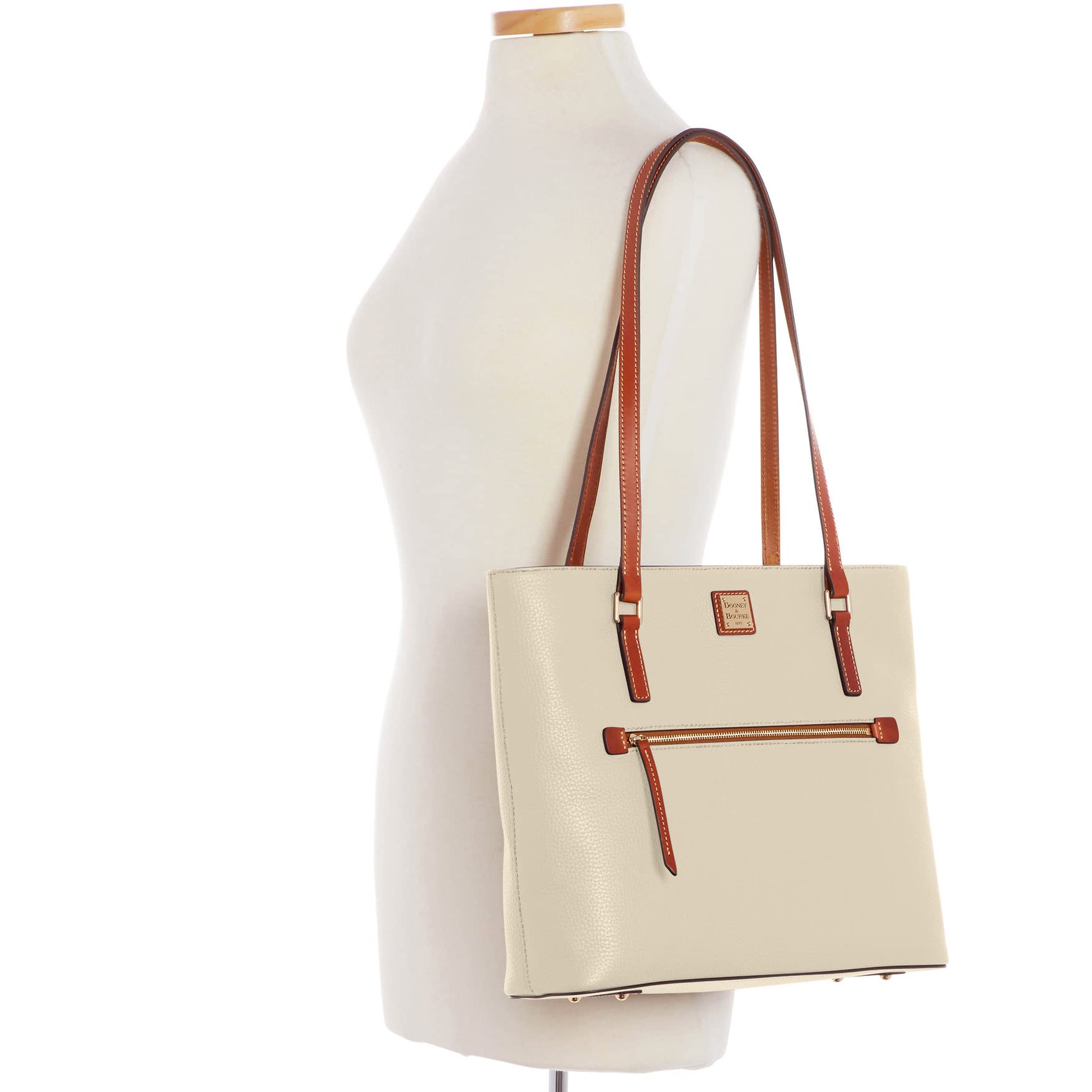 Dooney & Bourke Leather Tote Bags for Women - Large Designer Handbags with Long Shoulder Straps, Durable & Stylish Work Bag, Perfect for Office, Travel & Everyday Use