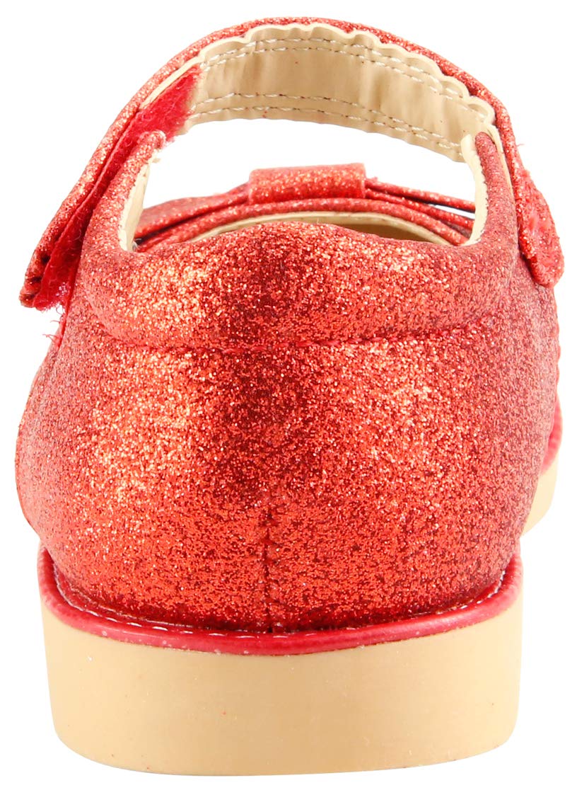 Toddler Mary Jane Flats - Girls Dress Shoes for School & Play