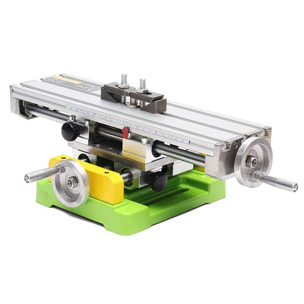 YEEZUGO Heavy Duty Multifunction Workbench Milling Table - Precision Compound Drilling Slide Table for Bench Drill | Perfect for Metalworking, Woodworking & DIY Projects