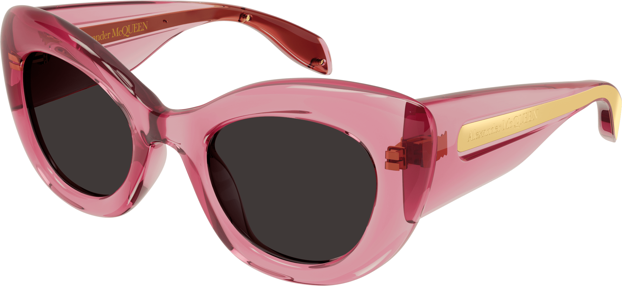 Alexander McQueen AM0403S Sunglasses - Luxury Designer Shades for Women & Men - UV Protection & Fashion Statement - Perfect for Travel, Beach & Everyday Wear