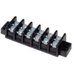 TB345-04SP 8 Position 45A Barrier Terminal Block, 14.2mm Screw Panel Mount Connector Strip (5-Pack) - Ideal for Industrial Control Panels, Electrical Wiring & DIY Projects