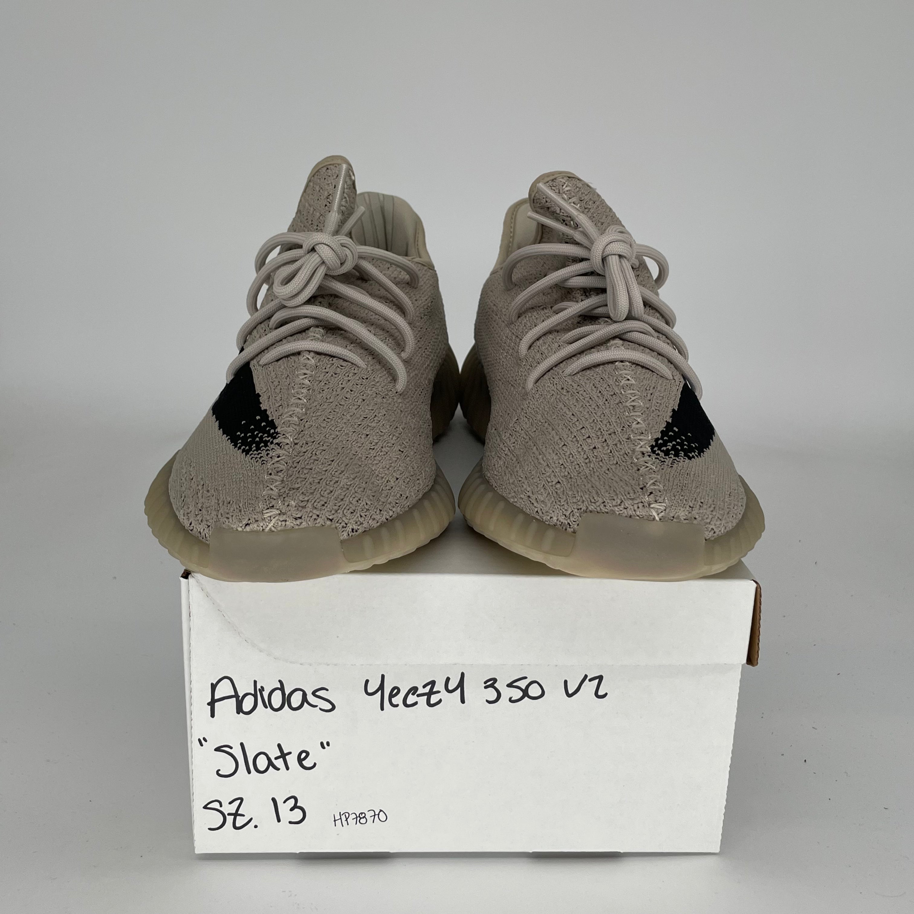 Adidas Yeezy Boost 350 V2 Slate - Men's Size 13 Sneakers (HP7870) | Comfortable Running Shoes for Gym, Casual Wear & Street Style