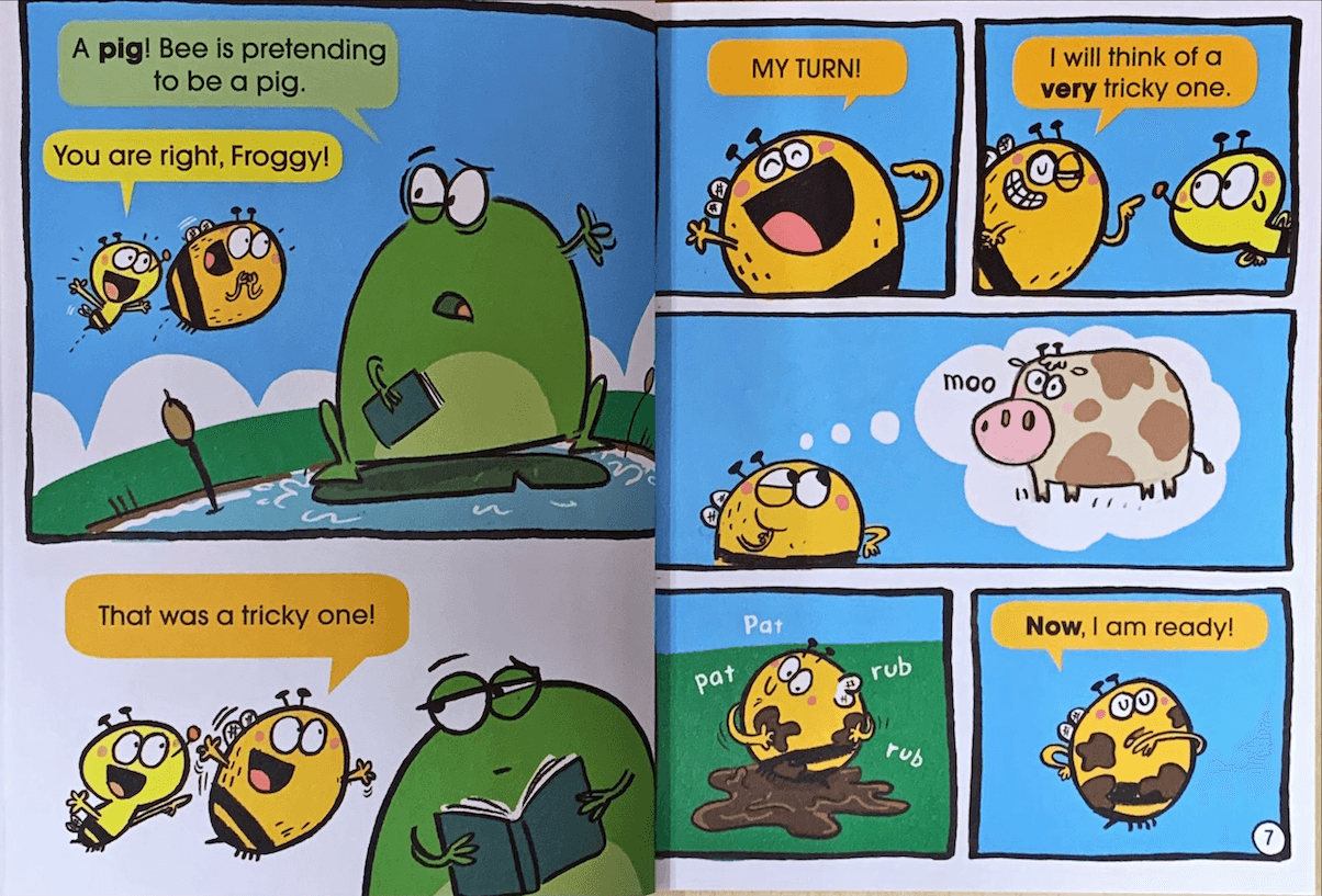 Acorn Bumble and Bee #2 Let's Play Make Bee-lieve - Fun Children's Book for Storytime, Playtime & Imagination Games