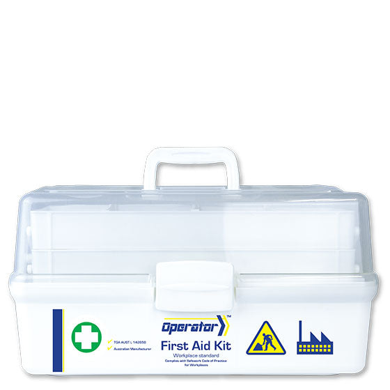 Operator 5 Tacklebox First Aid Kit - Compact Emergency Medical Supplies for Fishing, Camping & Outdoor Adventures