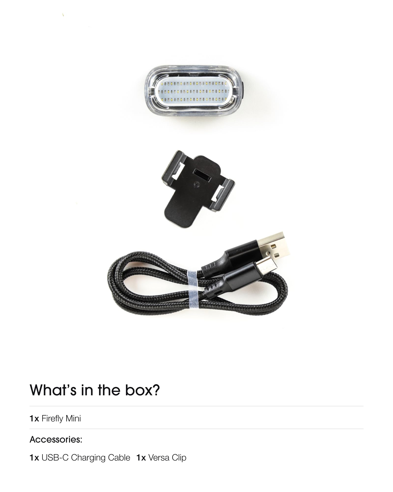 Lumos Firefly Mini Smart Bike Light System - Rechargeable LED Front & Rear Lights with Turn Signals, Brake Lights & Custom Brightness - Best Bicycle Accessories for Night Riding, Commuting & Urban Cycling Safety