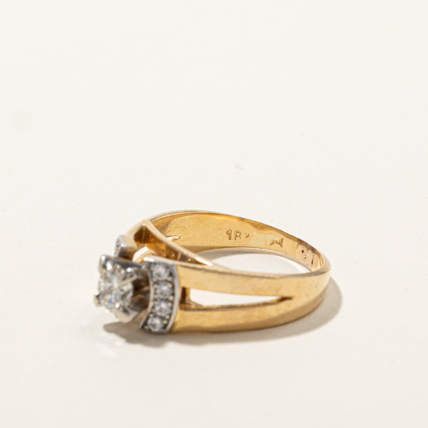 0.65ctw High Set Diamond Engagement Ring for Women - Size 7.25 | Elegant Solitaire Wedding Band | Perfect for Proposals, Anniversaries & Special Occasions