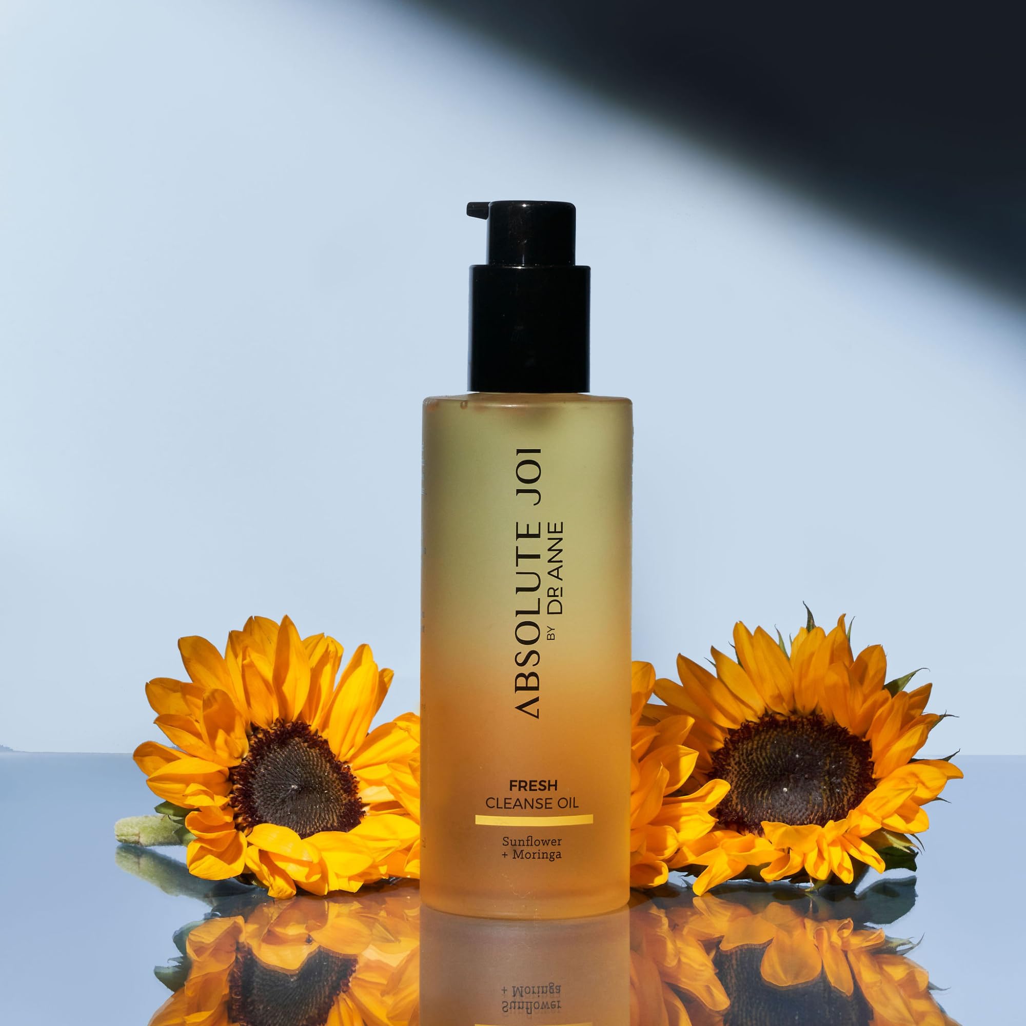 Ultimate Double Cleansing Face Kit with Sunflower & Moringa Oil, Hydrating Foam Cleanser & pH Balancing Toner (200ml Each) - Gentle Makeup Removal & Skincare Routine for All Skin Types