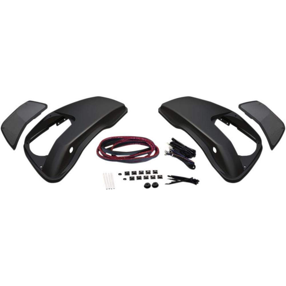 Hogtunes Speaker Lids Without Speakers for Harley-Davidson Rushmore Bikes - Premium Motorcycle Audio Upgrade for Road Trips & Cruising