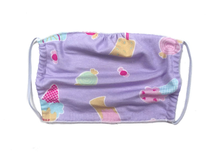 2-Ply Cotton Fabric Face Mask - Breathable & Reusable for Daily Protection - Perfect for Work, Travel, and Outdoor Activities