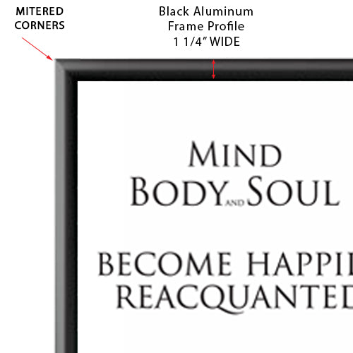 36x48 Snap Frame Poster Sign Frame - 1 1/4