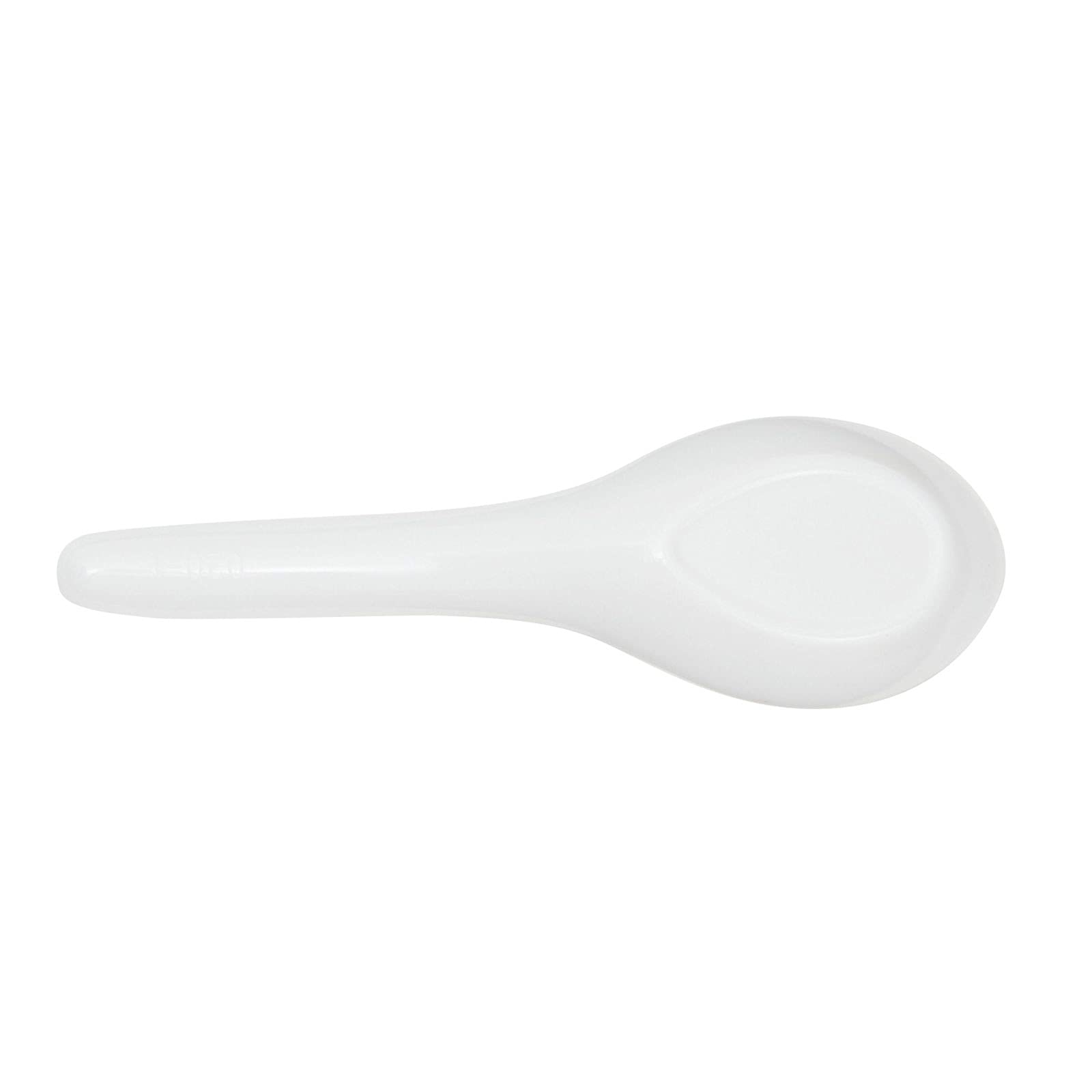 Juvale 12-Pack Melamine Rice Spoons for Noodles, Ramen, Miso Soup & Wonton - Durable 1.5 x 5 Inch Asian Soup Spoons - Perfect for Restaurants, Home Kitchens & Outdoor Dining