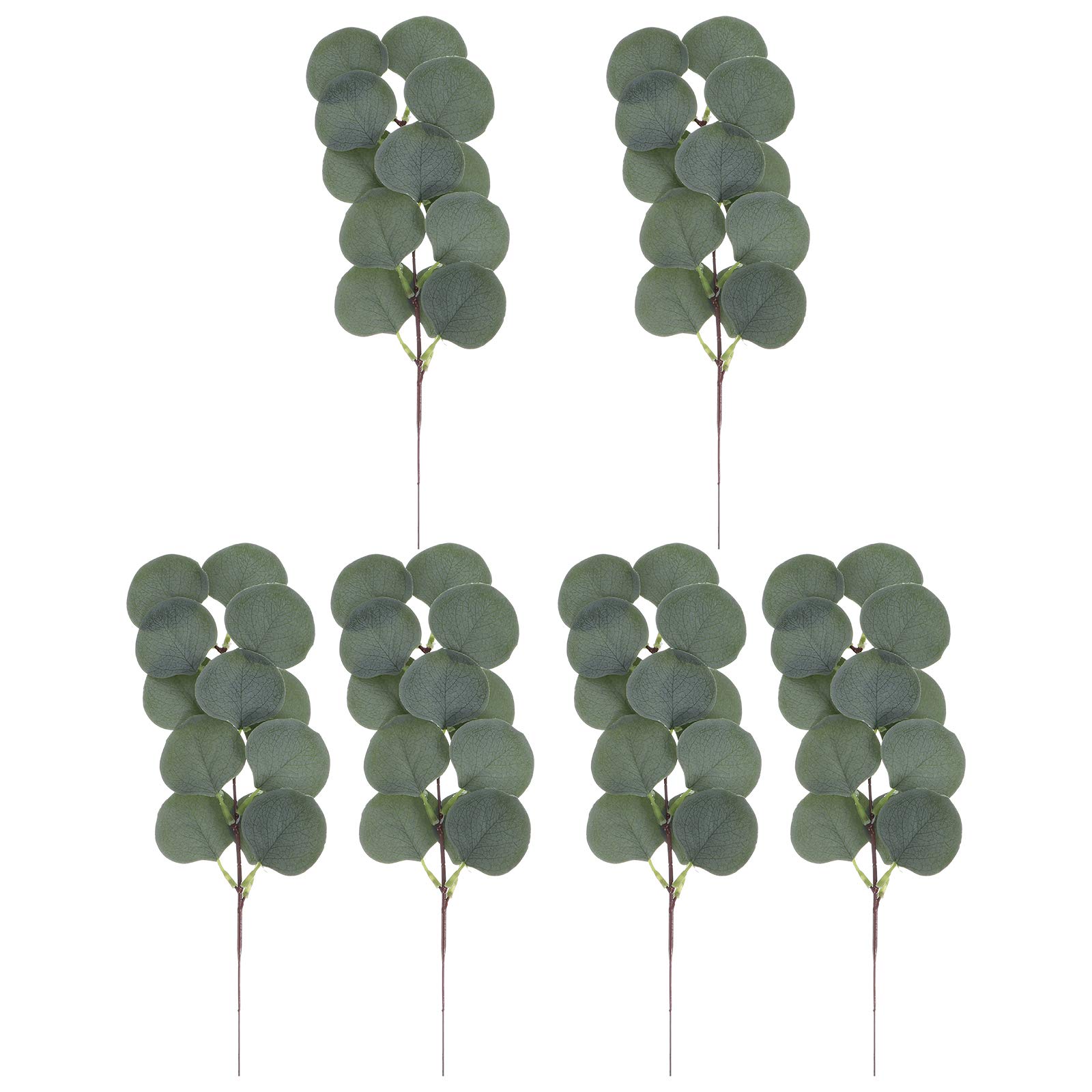 6pcs Artificial Eucalyptus Leaves Decor - Wedding & Home Decor for Parties & Celebrations