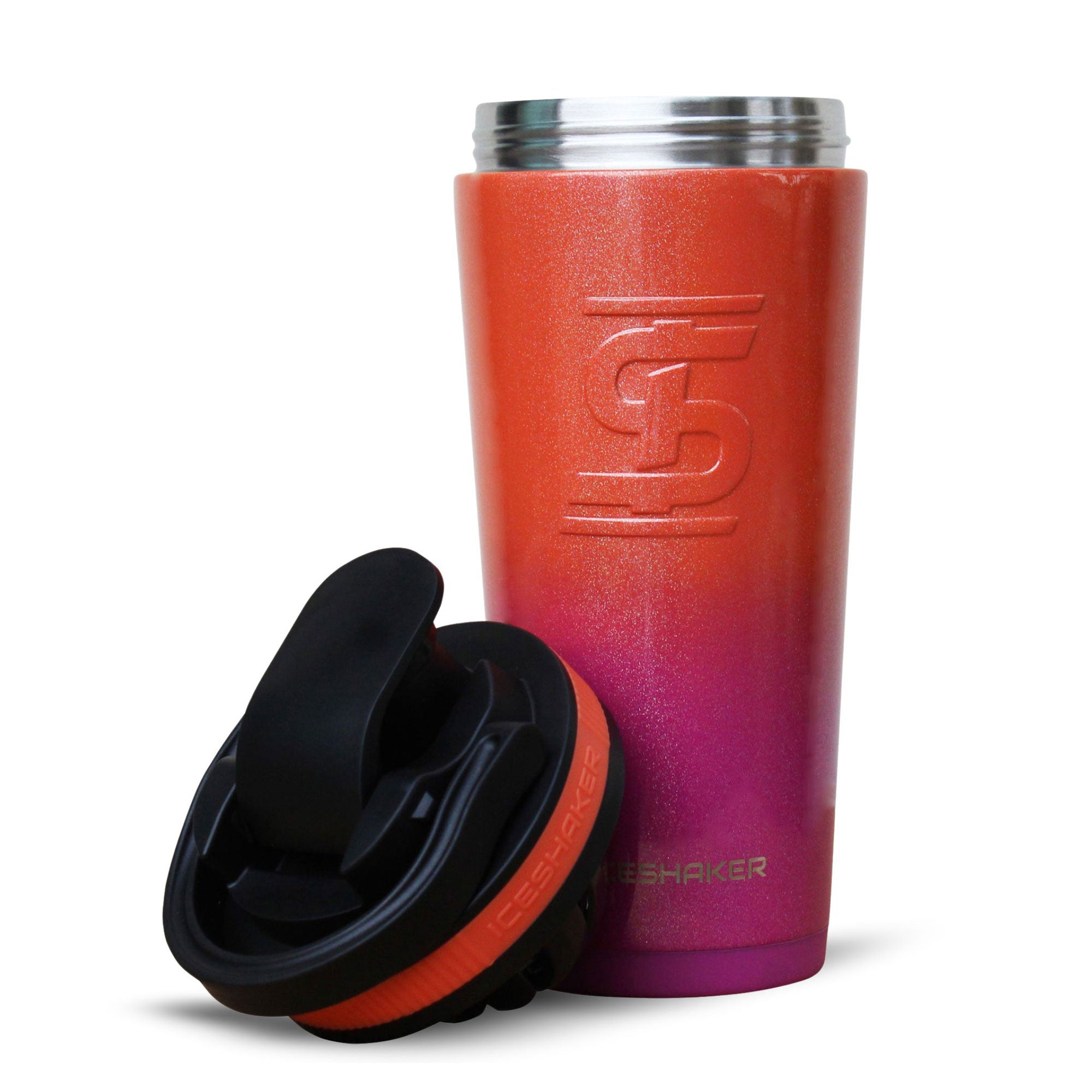 Ombre Series 26oz Ice Shaker Bottle - Leak Proof Protein Shaker Cup for Gym & Workouts - Summer Escape Collection - Perfect for Protein Shakes, Smoothies & Post-Workout Drinks