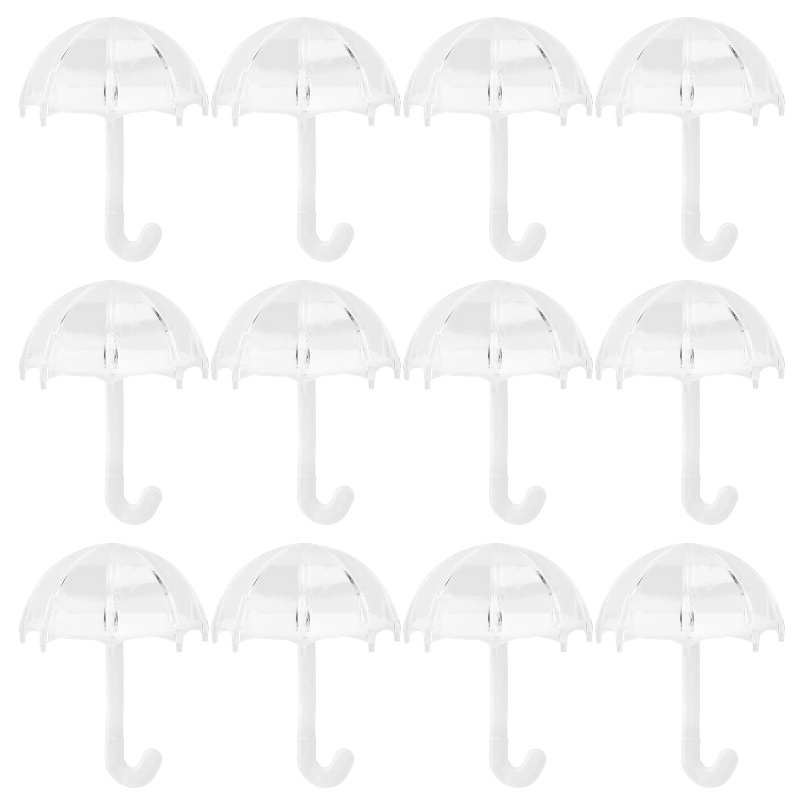 White Umbrella-Shaped Transparent Candy Box - Perfect for Weddings, Baby Showers & Birthday Parties | Elegant Candy Organizer for Party Favors & Sweet Treat Displays