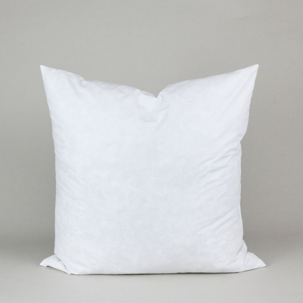 Premium Down Feather Pillow Insert - Soft & Supportive Square Pillow for Bed, Sofa, or Couch - Luxury Home Decor & Comfort Accessory