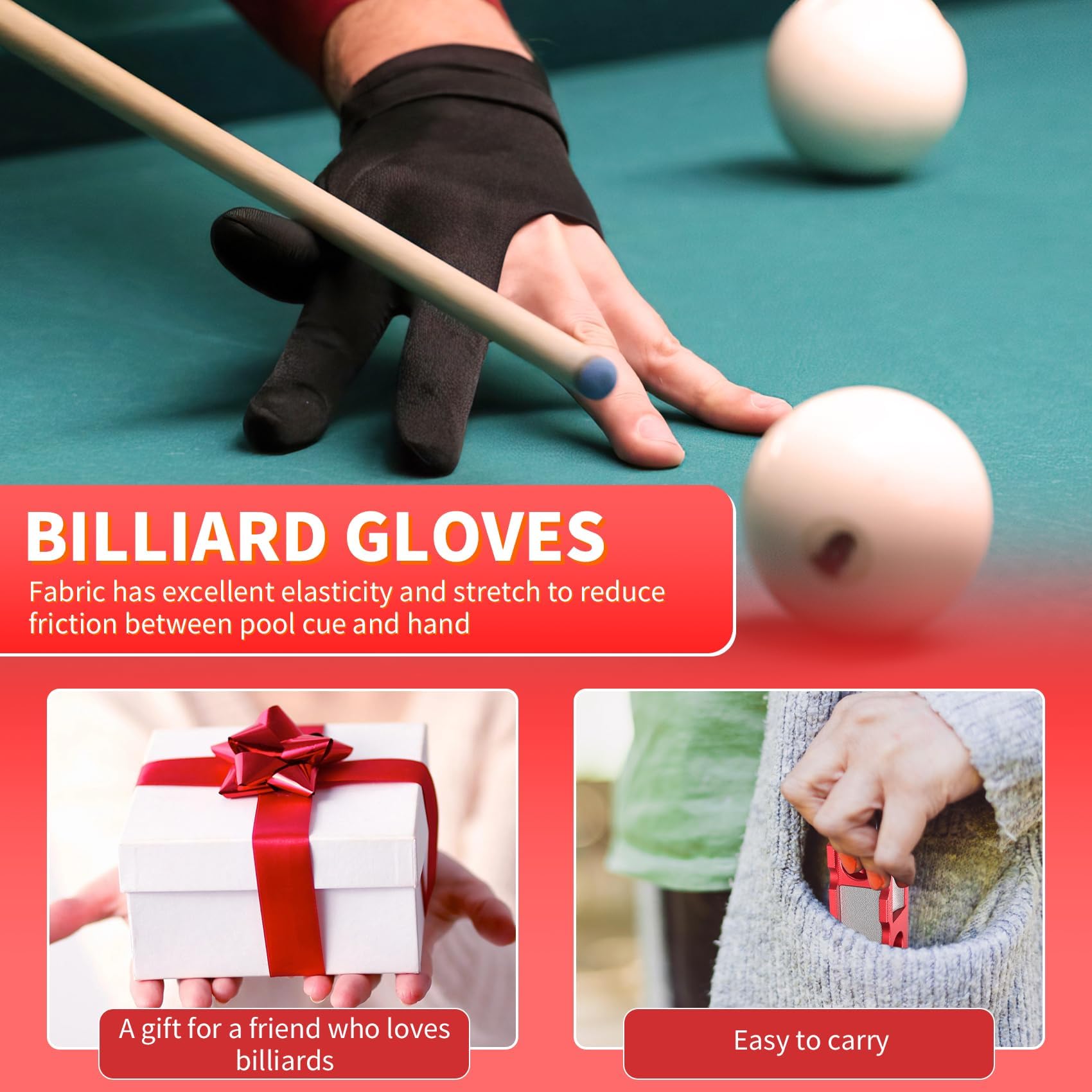 11-in-1 Aluminum Alloy Pool Cue Tip Shaper - Professional Cue Stick Tool Kit for Billiards, Snooker & Pool Players - Perfect for Replacement, Shaping & Maintaining Cue Tips at Home or in Tournaments
