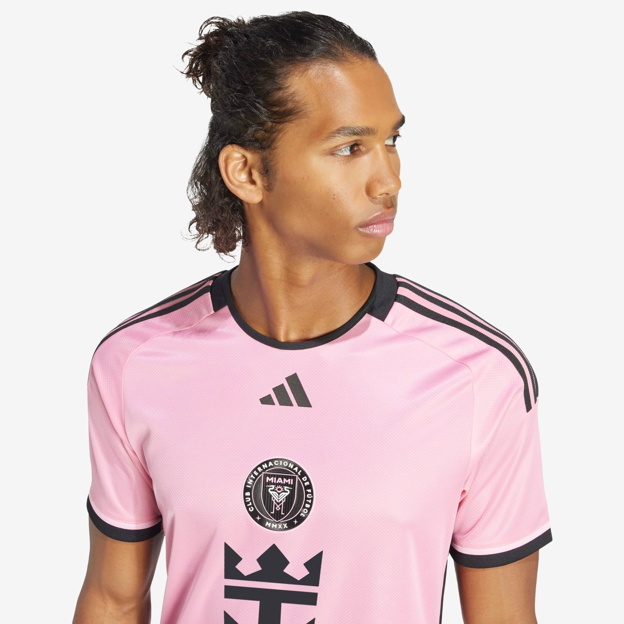 adidas Inter Miami CF 2024/25 Match Home Jersey - Official Soccer Jersey for Men - Perfect for Games, Training & Fan Support