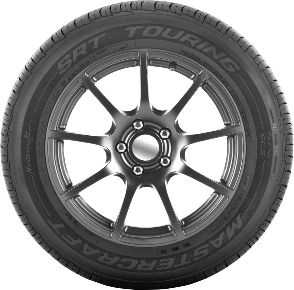 Mastercraft SRT Touring Radial Tire 225/65R17 102T - All-Season Performance Tire for SUVs & Crossovers | Durable Tread for Highway & City Driving