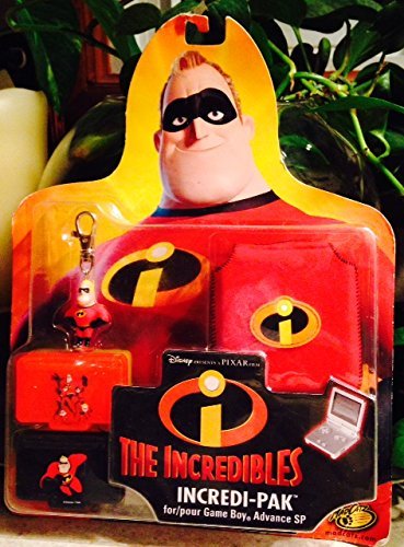 The Incredibles Incredi-Pak for Game Boy - Official Disney Pixar Game Cartridge | Retro Gaming Accessory for Kids & Collectors | Perfect for Birthday Gifts & 90s Nostalgia Gaming Sessions