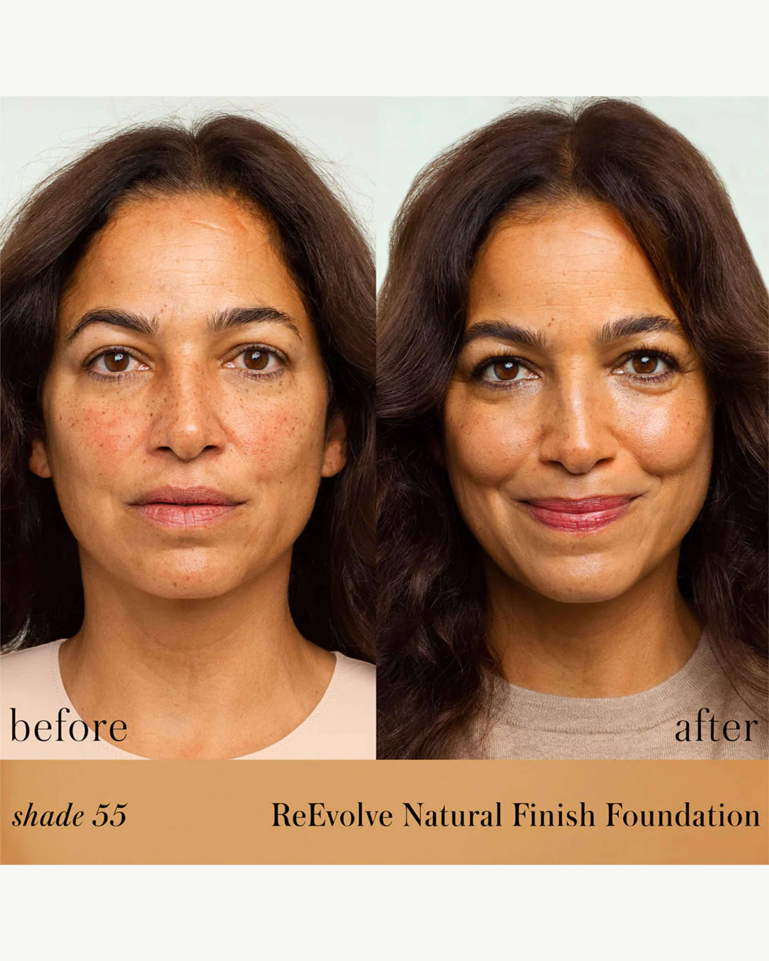 ReEvolve Natural Finish Foundation Refill - Vegan, Cruelty-Free Makeup for Flawless Coverage | Perfect for Daily Wear & Special Occasions
