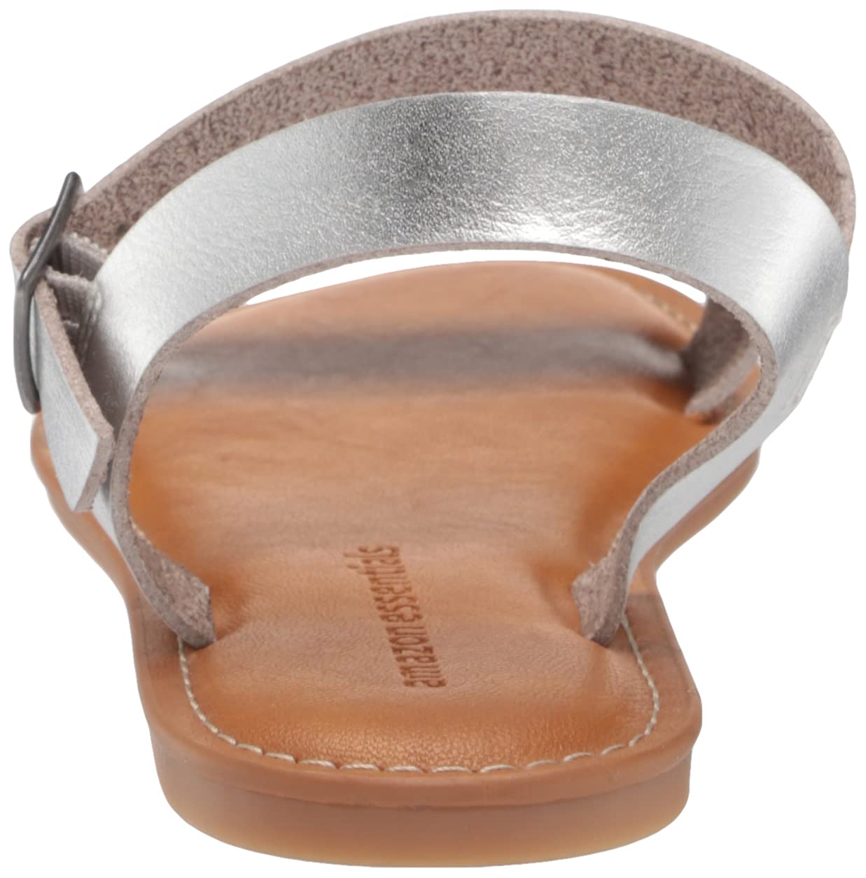Amazon Essentials Women's Two Strap Buckle Sandals - Comfortable Casual Summer Shoes for Beach, Walking & Outdoor Activities