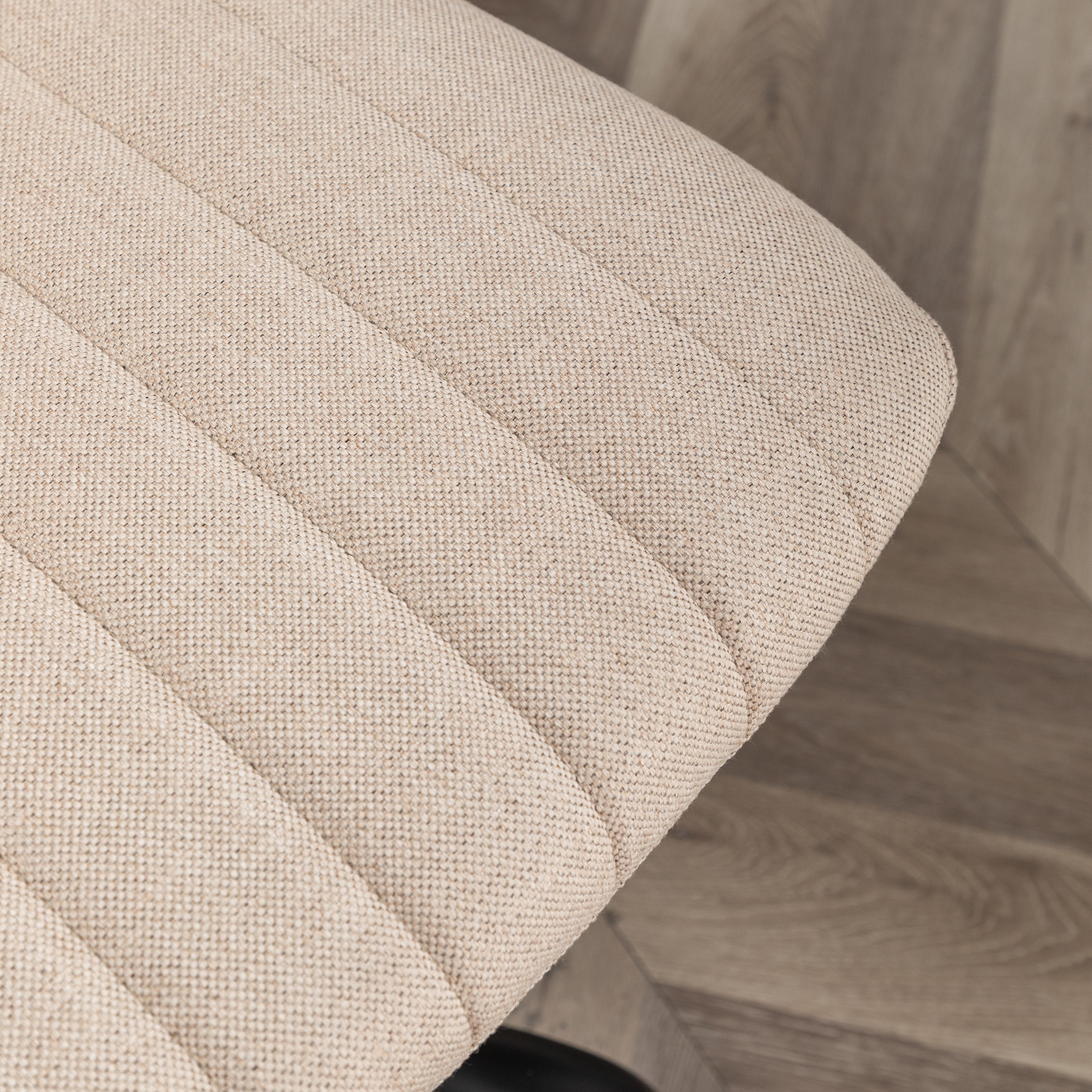 Roundhill Furniture Masar Fabric Swivel Office Chair - Ergonomic Desk Chair with Adjustable Height & Lumbar Support for Home & Office Workspace