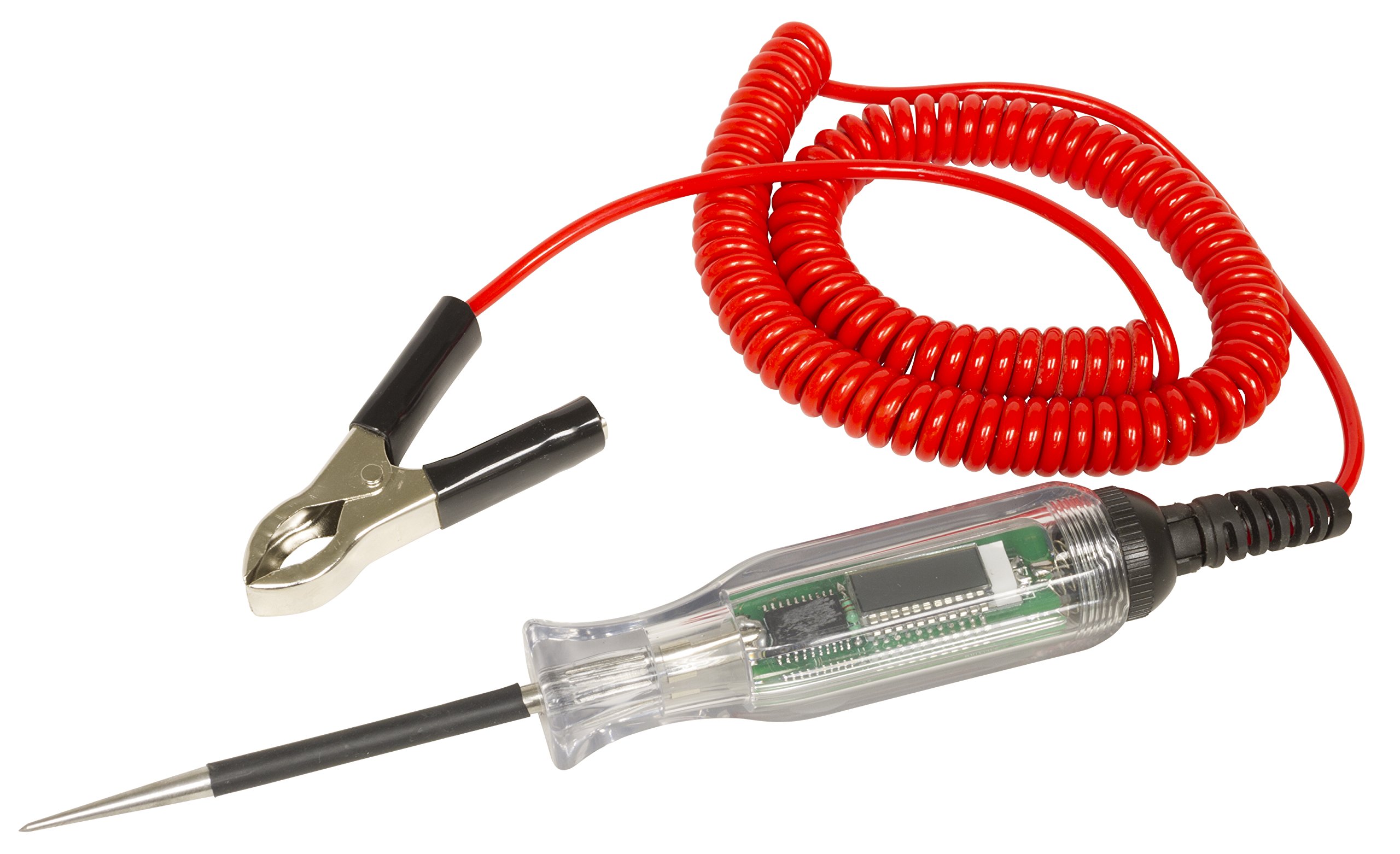 Lisle 28830 Digital Circuit Tester (3-49V) - Automotive Electrical Diagnostic Tool for Cars, Trucks & Motorcycles - Perfect for Mechanics & DIY Enthusiasts