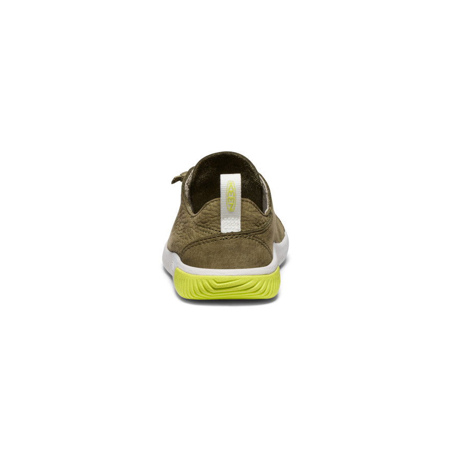 KNX Leather Sneakers for Toddlers & Little Kids - Martini Olive/Evening Primrose | Comfortable & Durable Shoes for Playtime, Preschool & Everyday Wear