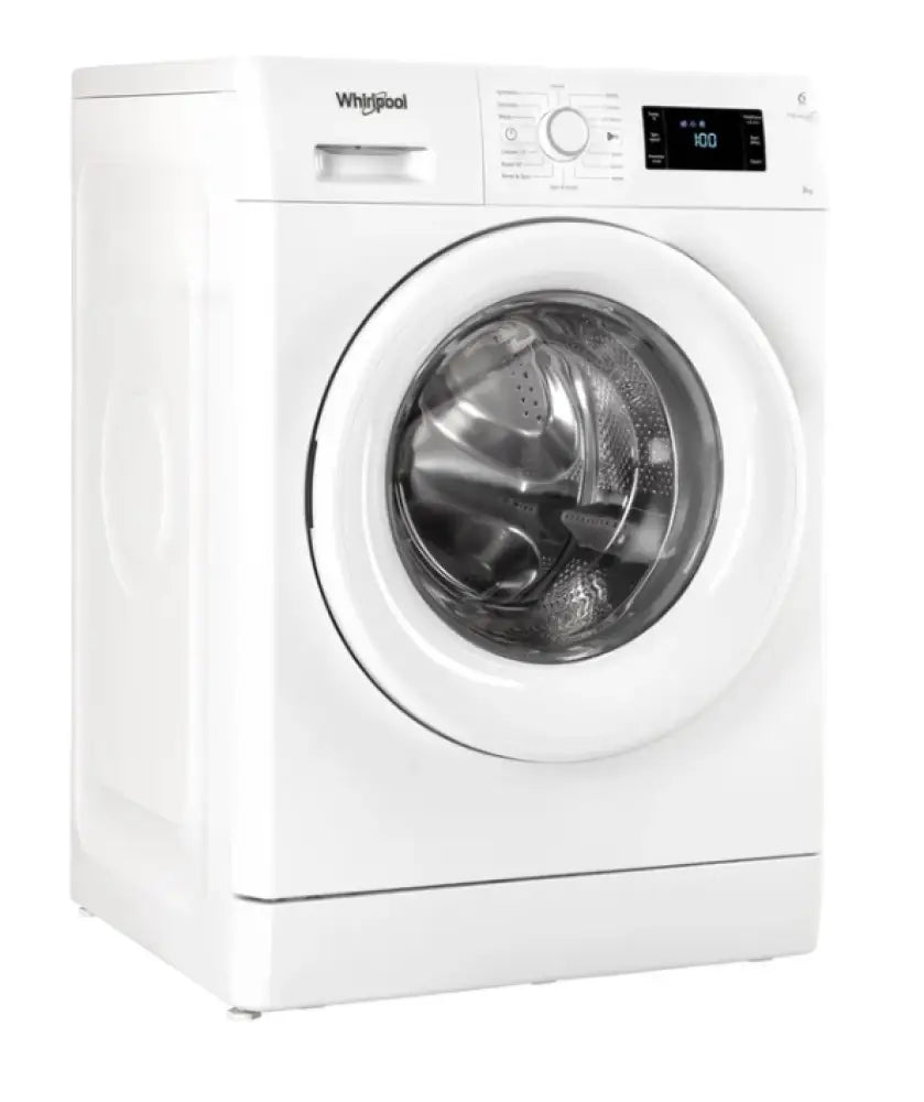 Whirlpool FDLR80210 8kg Front Load Washing Machine - Energy Efficient, Quiet Operation - Perfect for Apartments & Small Homes