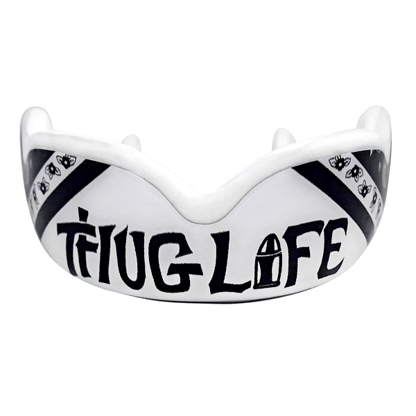 Thug Life (EI) Boil and Bite Mouthguard - Custom Fit Sports Dental Protection for Boxing, MMA, Football & Rugby - Perfect for Athletes & Night Teeth Grinders
