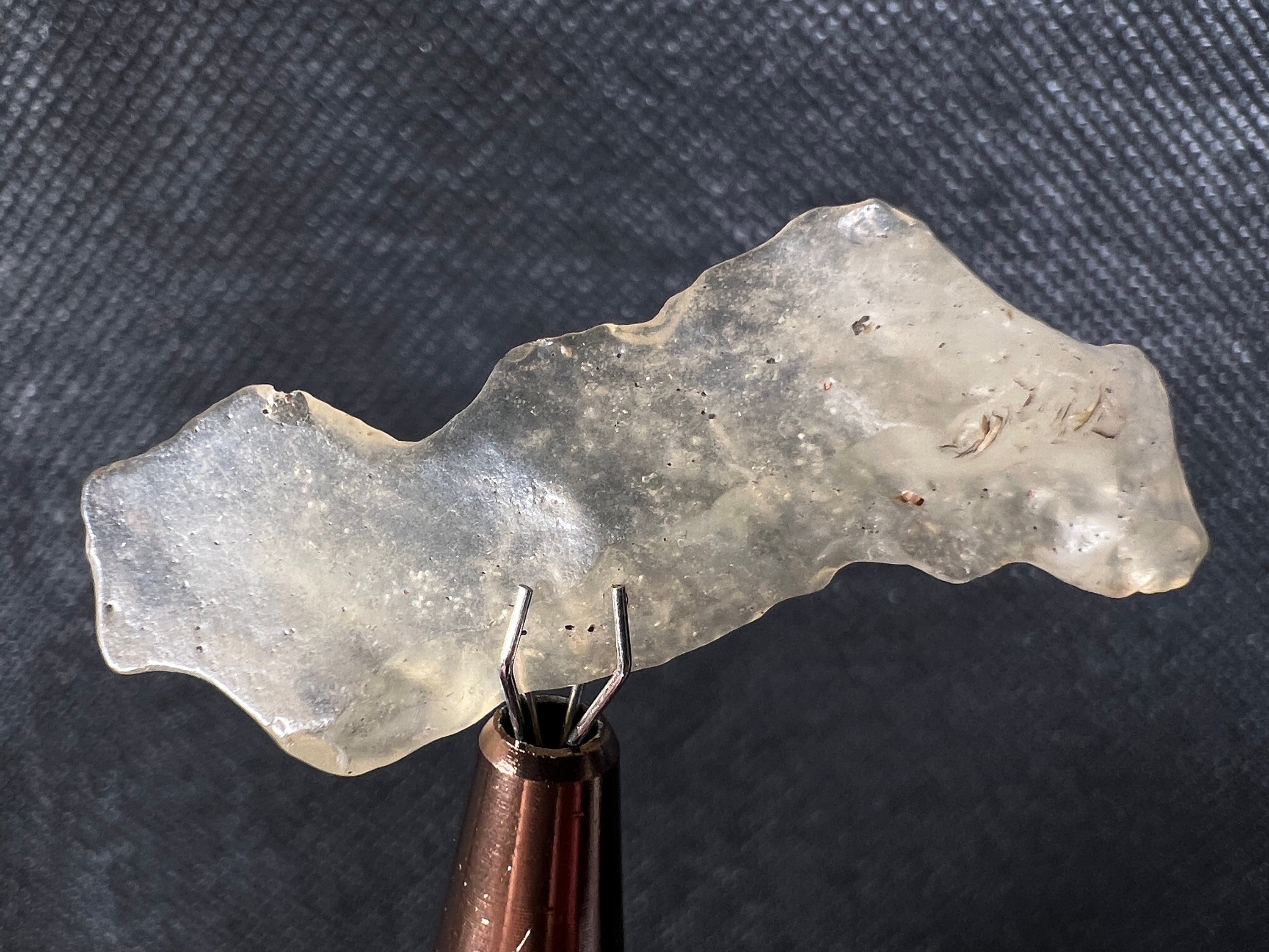 Libyan Desert Glass Raw Crystal – Rare 3.7g Natural Stone for Jewelry Making, Meditation & Home Decor | Unique Healing Crystal Gift for Collectors & Spiritual Use