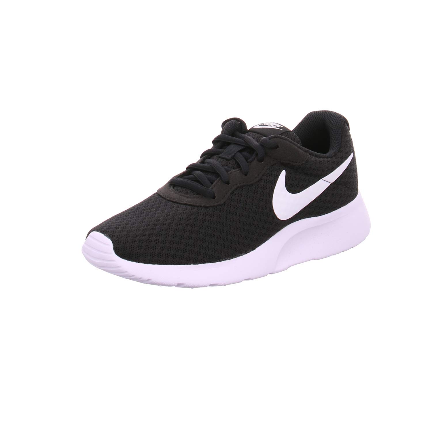 Nike Women's Tanjun Running Shoes - Lightweight Sneakers for Women, UK 6 / US 8.5 / EU 40, Black & White - Perfect for Jogging, Gym Workouts & Casual Wear