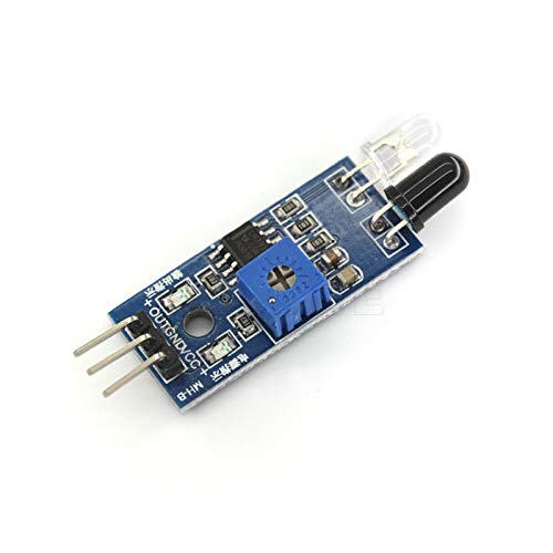 Smart Car Robot 3-Pin IR Infrared Obstacle Avoidance Sensor Module - DIY Kit for Arduino Projects | Reflective Photoelectric Sensor for Robotics, STEM Education & Smart Vehicle Applications