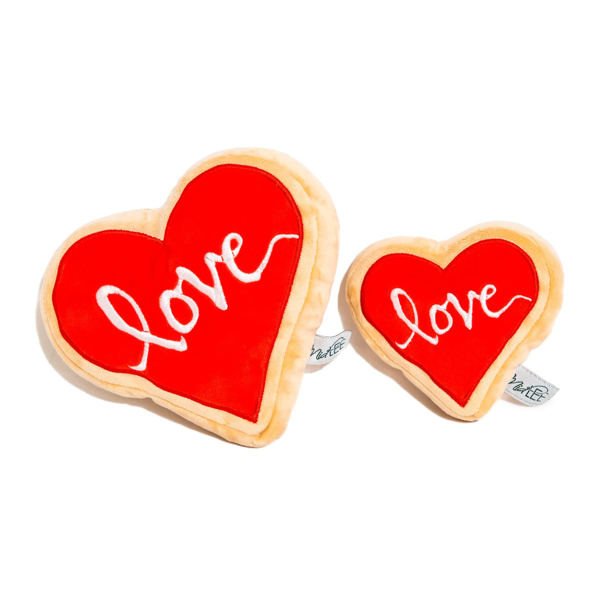 Midlee Red Heart Love Sugar Cookies - Large 12-Pack | Valentine's Day, Anniversary & Wedding Sweet Treats | Perfect for Gifts, Parties & Romantic Celebrations