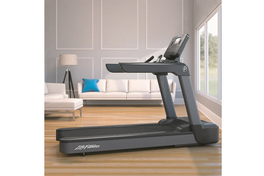 Life Fitness Club Series+ (Plus) Treadmill - Premium Commercial Grade Running Machine for Home & Gym Use - Perfect for Cardio Workouts, Weight Loss & Fitness Training