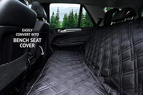 Bulldogology Waterproof Dog Car Seat Cover for SUV & Truck - 58