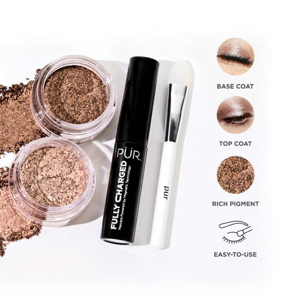 3 Piece Eye Polish Kit - Professional Eye Makeup Brush Set for Smokey Eyes & Precise Application - Perfect for Daily Makeup & Special Occasions