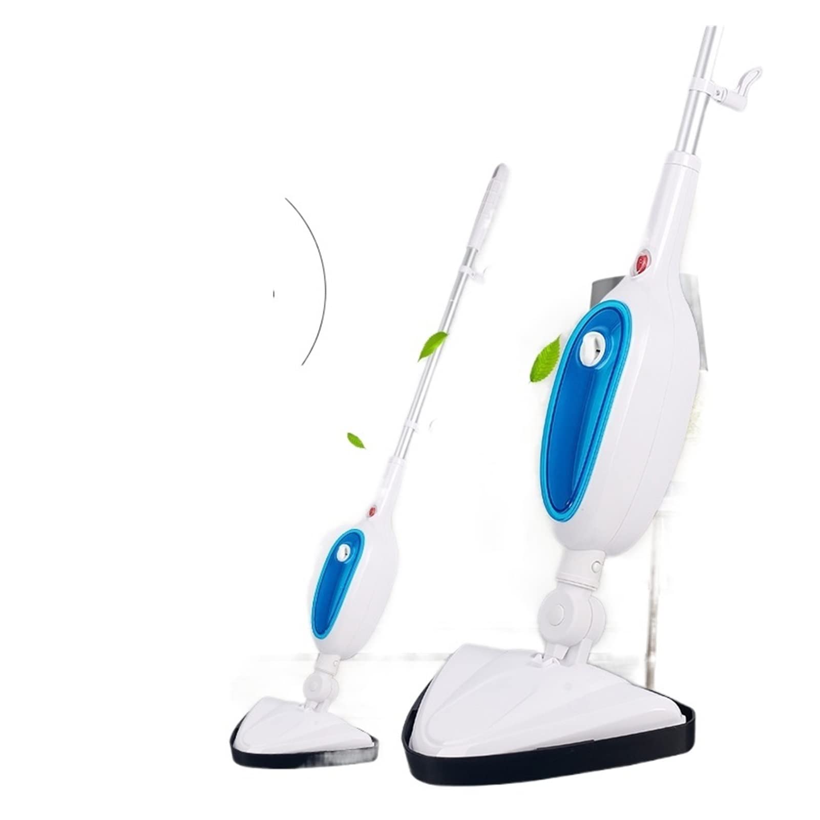 SHANG-JUN Electric Steam Mop with Temperature Control - Floor, Carpet & Window Cleaner - Sterilizing & Decontaminating - Black - Perfect for Hardwood, Tile & Home Deep Cleaning
